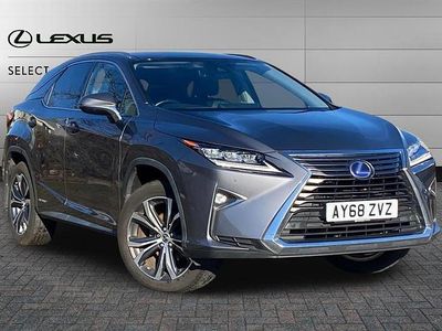 Used Lexus RX450h Luxury Line 313 HP (230 kW) 2018 Mercury grey SUV