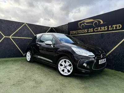 Used Citroën DS3 PureTech 110 HP (80 kW) 2015 Black Hatchback