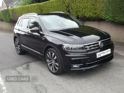 Used VW Tiguan R-line 150 HP (110 kW) 2019 Black SUV