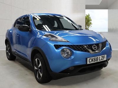 Używany Nissan Juke 110 KM (80 kW) 2018 Niebieski SUV