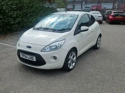 Used Ford Ka Zetec 69 HP (50 kW) 2014 White Hatchback