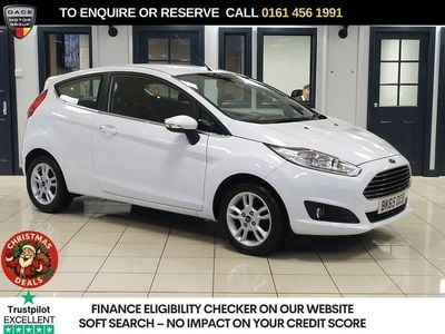 White Used 2015 Ford Fiesta Zetec Hatchback | £5,270 (Good price)