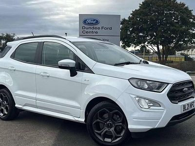 White Used 2021 Ford Ecosport ST-Line SUV | £13,995 (Expensive)