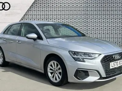 Used Audi A3 110 HP (80 kW) 2020 Silver Sedan