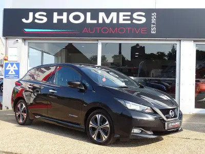 Used Nissan Leaf Tekna 110 kW (150 HP) 2020 Black Hatchback