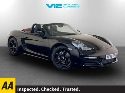 Used Porsche 718 Boxster 300 HP (220 kW) 2018 Black Cabriolet