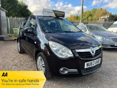 Used Vauxhall Agila S 68 HP (50 kW) 2013 Brown MPV