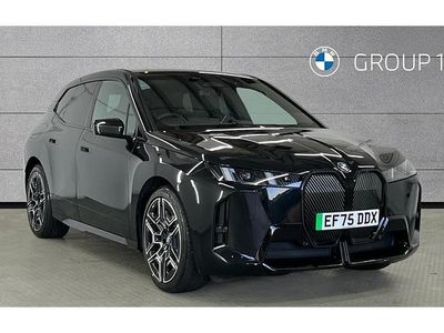 New BMW iX M Sport 300 kW (408 HP) 2025 Black sapphire metallic paint SUV