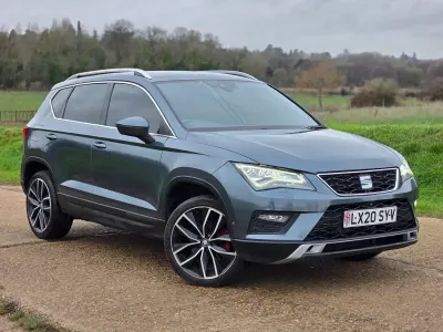 Begagnad Seat Ateca XCELLENCE Lux 150 HK (110 kW) 2020 Grå SUV