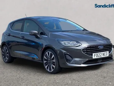 Used Ford Fiesta Titanium 125 HP (91 kW) 2022 Grey Hatchback