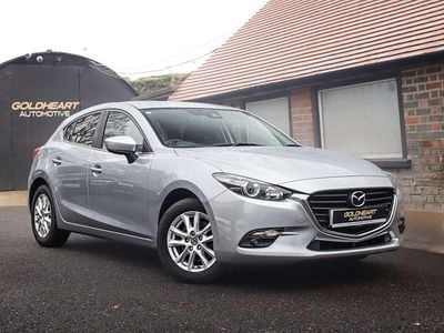Silver Used 2017 Mazda 3 Hatchback | £7,995 (Fair price)