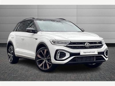 New VW T-Roc Black Edition 150 HP (110 kW) 2026 Pure white with black roof SUV