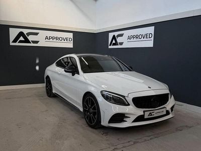Usado Mercedes C220 AMG line 2019 Branco Coupé