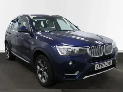 Begagnad BMW X3 xLine 190 HK (139 kW) 2017 Blå SUV
