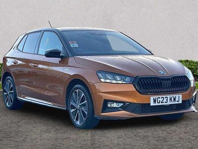Phoenix orange metallic body / black magic pearl effect roof Used 2023 Skoda 110 R Monte Carlo Hatchback | £15,811 (Fair price)