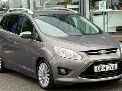 Used Ford Grand C-Max Titanium 140 HP (102 kW) 2014 Brown MPV