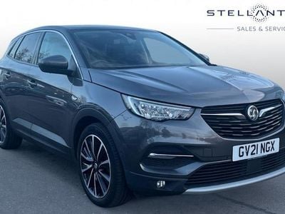 Blue Used 2021 Vauxhall Grandland X Elite SUV | £14,365 (Fair price)
