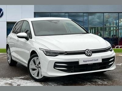New VW Golf VIII Match 147 HP (108 kW) 2025 White Hatchback