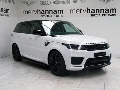 White Used 2018 Land Rover Range Rover Sport HSE SUV | £29,990 (Good price)