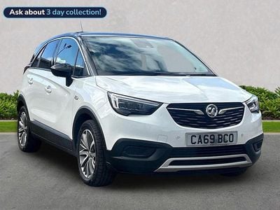 Used Vauxhall Crossland X Sport 83 HP (61 kW) 2019 White SUV