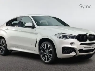 Used BMW X6 M Sport 258 HP (189 kW) 2018 White SUV