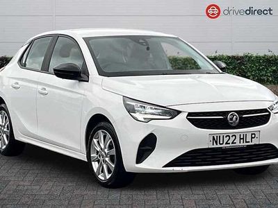 Used Vauxhall Corsa Edition 75 HP (55 kW) 2022 White Hatchback