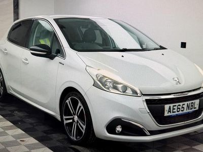 White Used 2015 Peugeot 208 GT-line Hatchback | £5,495 (Fair price)