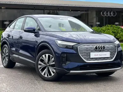 Second-hand Audi Q4 e-tron Sport 125 kW (170 CP) 2025 Albastru SUV