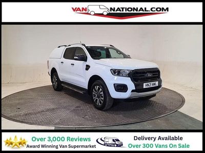 White Used 2021 Ford Ranger Wildtrack Pickup | £16,990 (Fair price)