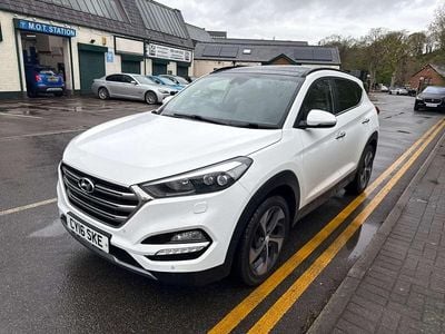 Used Hyundai Tucson Premium SE 2016 White SUV