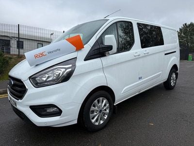 White Used 2022 Ford Transit Custom Limited Van | £20,995 (Expensive)