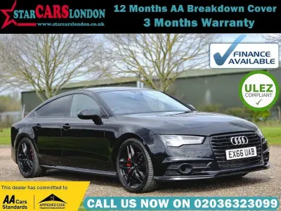 Usado Audi A7 Sportback S-Line 347 HP (255 kW) 2016 Preto Citadino
