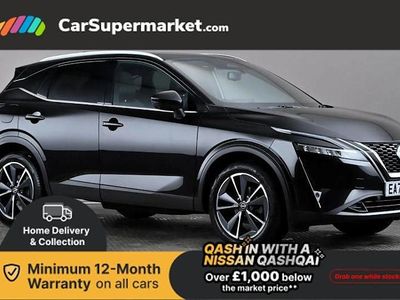 Black Used 2022 Nissan Qashqai Tekna SUV | £17,897 (A bit pricey)