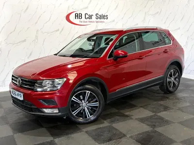 Used VW Tiguan SE 150 HP (110 kW) 2017 Red SUV