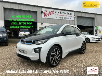 Used BMW i3 Comfort Edition 125 kW (170 HP) 2015 White Hatchback