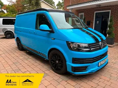 Begagnad VW Transporter Startline 2017 Blå Van