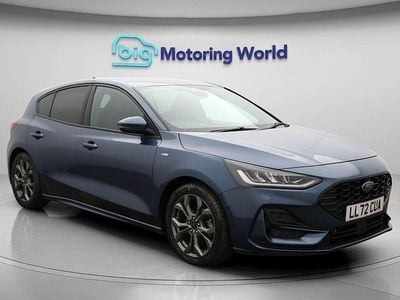Used Ford Focus ST-Line 125 HP (91 kW) 2022 Blue Hatchback