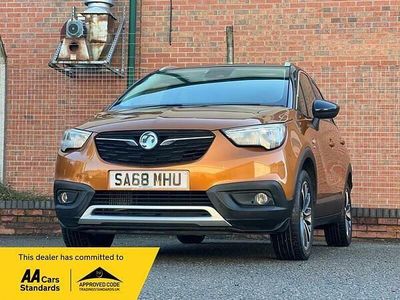 Used Vauxhall Crossland X Elite 130 HP (95 kW) 2018 Orange SUV