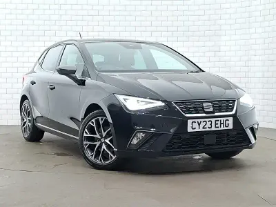 Used Seat Ibiza XCELLENCE Lux 110 HP (80 kW) 2023 Black Hatchback