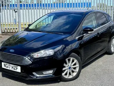 Used Ford Focus Titanium 120 HP (88 kW) 2017 Black Hatchback