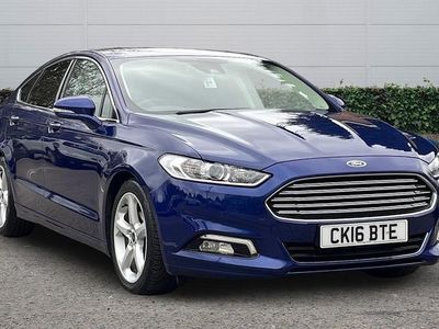 Used Ford Mondeo Titanium 150 HP (110 kW) 2016 Blue Hatchback