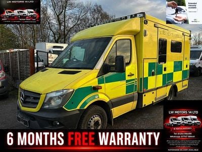 Begagnad Mercedes Sprinter 188 HK (138 kW) 2016 Gul Van