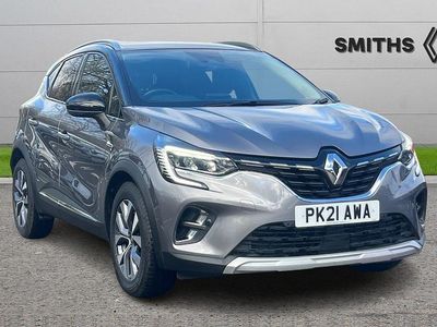 Metallic grey with black roof Used 2021 Renault Captur Version S SUV | £13,190 (Fair price)