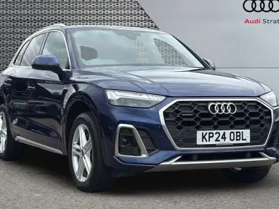 Used Audi Q5 S-Line 204 HP (150 kW) 2024 Blue SUV