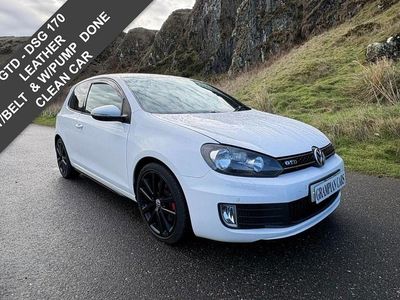 Used VW Golf VII GTD 170 HP (125 kW) 2012 White Hatchback