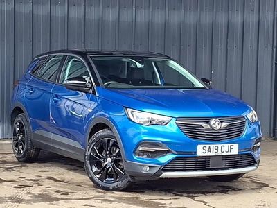 Used Vauxhall Grandland X Sport 130 HP (95 kW) 2019 Blue SUV