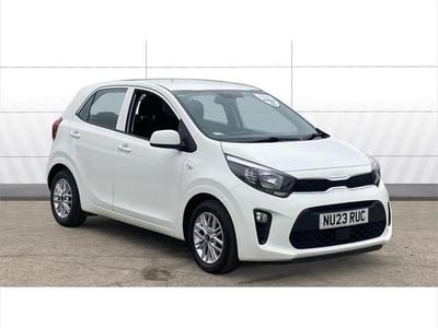 Begagnad Kia Picanto 67 HK (49 kW) 2023 Vit Halvkombi