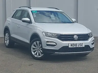 Used VW T-Roc SE 115 HP (84 kW) 2018 Silver SUV