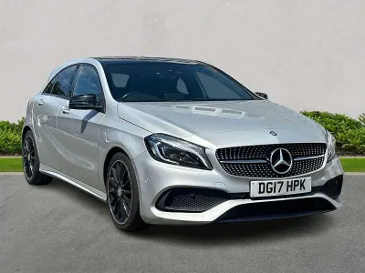 Used Mercedes A200 AMG Line Premium Plus 2017 Silver Hatchback