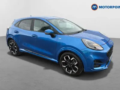 Used Ford Puma ST-Line X 125 HP (91 kW) 2020 Blue SUV